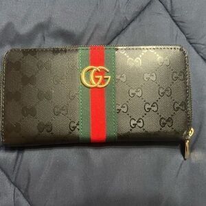 Fashion Black and Red Women's Wallet